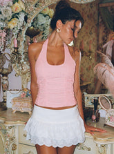 Nataliya Halter Top Pink
