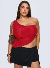 For The Thrill Skort Black Curve