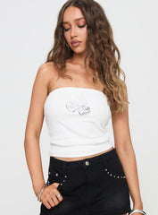 Galen Top White
