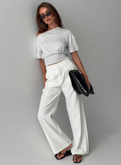 Archer Pants White Tall