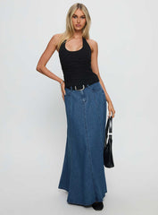 Nataliya Halter Top Black