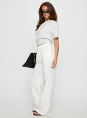 Archer Pants White Tall
